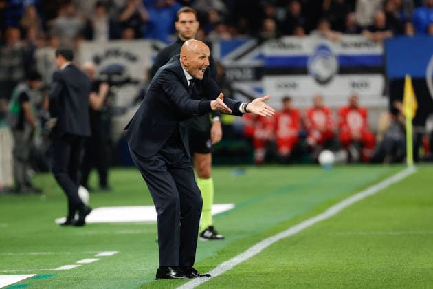 Foto IPP Emanuele Pennacchio Bergamo 11 04 2026 Campionato Calcio Serie A 2025-2026 Atalanta BC - Juventus FC Nella foto Luciano Spalletti head coach of FC Juventus italyphotopress world copyright Bergamo italy Italia ITALY  Copyright: xR4924_italyphotopressx