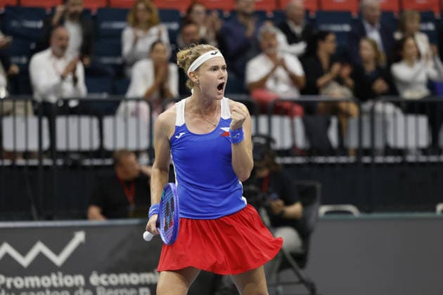 Tennis, Billie Jean King Cup, Qualifying, Switzerland - Czech Republic