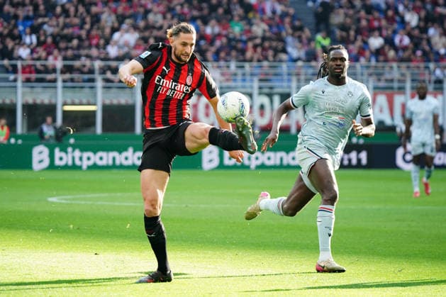 CALCIO - Serie A - AC Milan vs Udinese Calcio Adrien Rabiot (AC Milan) during AC Milan vs Udinese Calcio, Italian soccer Serie A match in Milan, Italy, April 11 2026 Milan Italy  Copyright: xIPAxSport ABACAx
