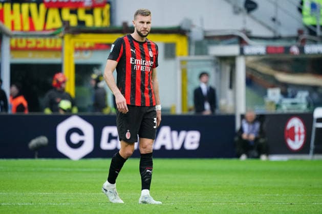 CALCIO - Serie A - AC Milan vs Udinese Calcio Strahinja Pavlovic (AC Milan) during AC Milan vs Udinese Calcio, Italian soccer Serie A match in Milan, Italy, April 11 2026 Milan Italy  Copyright: xIPAxSport ABACAx