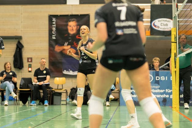 Volleyball I Women I Season 2025 2026 I 2 Bundesliga I VC Osnabrück SCU Emlichheim I 11 04 2026 Nina Herrmann 2, SCU Emlichheim Osnabrück Schlosswallhalle Niedersachsen Germany Copyright: xLobeca CedricxSiefkerx