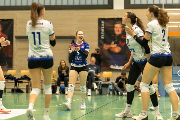 Volleyball I Women I Season 2025 2026 I 2 Bundesliga I VC Osnabrück SCU Emlichheim I 11 04 2026 Dina Dell 9, VC Osnabrück Osnabrück Schlosswallhalle Lower Saxony Germany Copyright: xLobeca CedricxSiefkerx