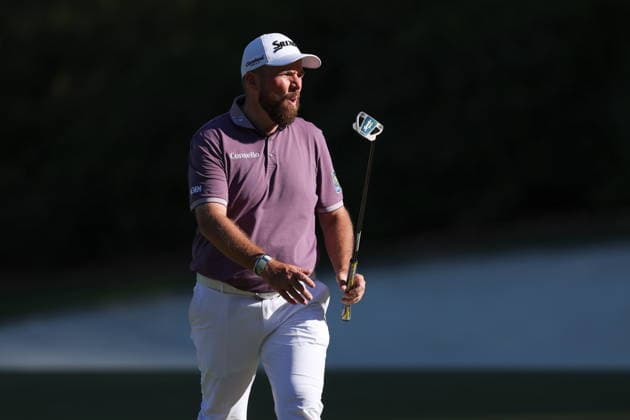 Golf 2026 Masters Tournament - Round 3 Shane Lowry of Ireland reacts after missing a birdie putt on the 13th green in Round 3 of the 2026 Masters tournament in Augusta, Georgia, USA, 11 April 2026. Augusta United States  Copyright: xCHRISxTORRESx