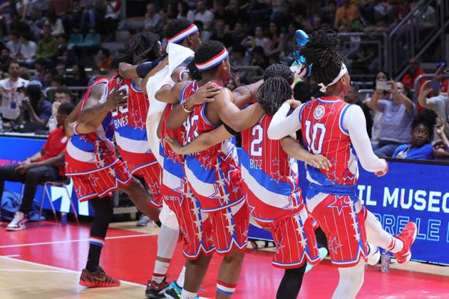 harlem Globetrotters - Washington Generals 100Years World Tour Bologna 11-04-2026 during Harlem Globetrotters 100Years World Tour, Events in Bologna, Italy, April 11 2026  Copyright: xValentinoxOrsini IPAxSportx xipa-agency.netx xx IPA_73902106 IPA_Agency_IPA73902106