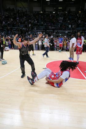 48 dazzle harlem Globetrotters - Washington Generals 100Years World Tour Bologna 11-04-2026 39 Bones Driscoll Harlem Globetrotters - Washington Generals 100Years World Tour Bologna 11-04-2026 during Harlem Globetrotters 100Years World Tour, Events in Bologna, Italy, April 11 2026  Copyright: xValentinoxOrsini IPAxSportx xipa-agency.netx xx IPA_73902186 IPA_Agency_IPA73902186