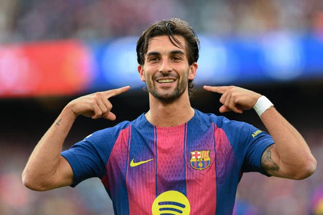 FC Barcelona, Barca v RCD ESPANYOL SPOTIFY CAMP NOU.BARCELONA. April 11,2026 FC BARCELONA vs RCD ESPANYOL April 11 ,2026 Ferran Torres (7) of FC Barcelona celebrates scoring his team s first goal during the match between FC Barcelona and RCD Espanyol corresponding to the thirty-one day of La Liga EA Sports at at Spotify Camp Nou in Barcelona, Spain. Barcelona ESP Copyright: xS.xRosx