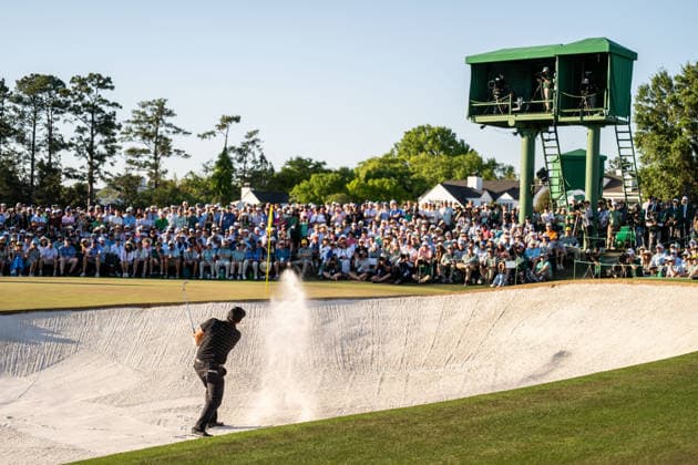 260411 Patrick Reed of United States during the third round of the 2026 Masters Golf Tournament on April 11, 2026 in Augusta Photo Petter Arvidson BILDBYRAN kod PA PA1195 golf masters bbeng the masters augusta  Copyright: PETTERxARVIDSON BB260411PA162