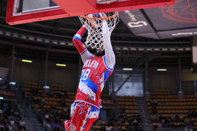 BASKET - Evento - Harlem Globetrotters 100Years World Tour 28 Jumpin Ballard Harlem Globetrotters - Washington Generals 100Years World Tour Bologna 11-04-2026 during Harlem Globetrotters 100Years World Tour, Events in Bologna, Italy, April 11 2026 Bologna Italy  Copyright: xIPAxSport ABACAx