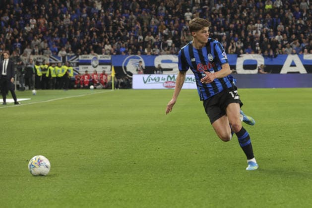 CALCIO - Serie A - Atalanta BC vs Juventus FC Charles De Ketelaere of Atalanta BC. play the ball during Atalanta BC vs Juventus FC, 32Â° Serie A Enilive 2025-26 game at New Balance Arena in Bergamo (BG), Italy, on April 11, 2026. Bergamo Italy  Copyright: xIPAxSport ABACAx