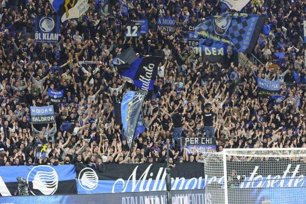 CALCIO - Serie A - Atalanta BC vs Juventus FC atalanta fans show their support during Atalanta BC vs Juventus FC, 32Â° Serie A Enilive 2025-26 game at New Balance Arena in Bergamo (BG), Italy, on April 11, 2026. Bergamo Italy  Copyright: xIPAxSport ABACAx