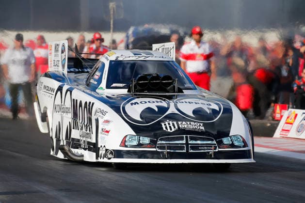 POMONA, CA - APRIL 11: Jeff Arend is seen during the afternoon qualifying session of the Motorsport, Herren, USA, Dragster Drag Race Lucas Oil Winternationals on April 11, 2026 at In-N-Out Burger Pomona Dragstrip in Pomona, CA. (Photo by Larry Placido Icon Sportswire) AUTO: APR 11 NHRA Lucas Oil NHRA Winternationals EDITORIAL USE ONLY Icon78826041144