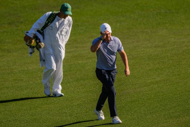260411 Rory McIlroy of Northern Ireland during the third round of the 2026 Masters Golf Tournament on April 11, 2026 in Augusta Photo Petter Arvidson BILDBYRAN kod PA PA1195 golf masters bbeng the masters augusta depp  Copyright: PETTERxARVIDSON BB260411PA224