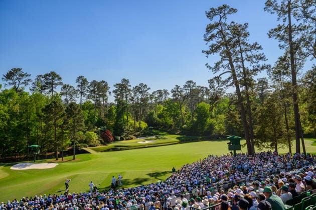 260411 Kristoffer Reitan of Norway during the third round of the 2026 Masters Golf Tournament on April 11, 2026 in Augusta Photo Petter Arvidson BILDBYRAN kod PA PA1195 golf masters bbeng the masters augusta  Copyright: PETTERxARVIDSON BB260411PA231