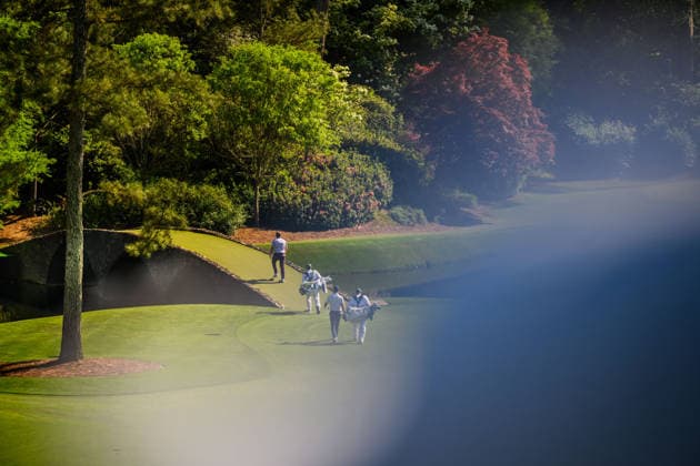 260411 Tyrell Hatton of England and Wyndham Clark of United States during the third round of the 2026 Masters Golf Tournament on April 11, 2026 in Augusta Photo Petter Arvidson BILDBYRAN kod PA PA1195 golf masters bbeng the masters augusta  Copyright: PETTERxARVIDSON BB260411PA238