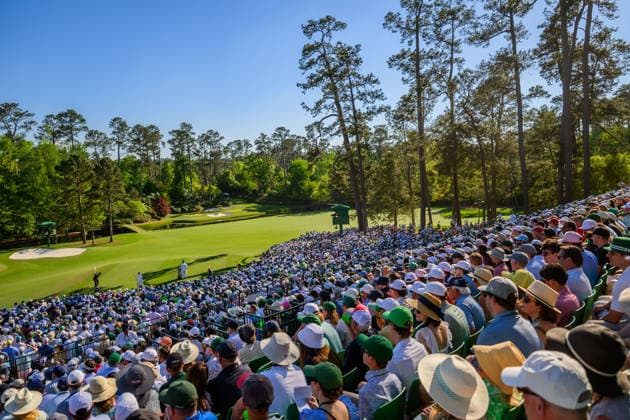 260411 Patrick Reed of United States during the third round of the 2026 Masters Golf Tournament on April 11, 2026 in Augusta Photo Petter Arvidson BILDBYRAN kod PA PA1195 golf masters bbeng the masters augusta  Copyright: PETTERxARVIDSON BB260411PA244