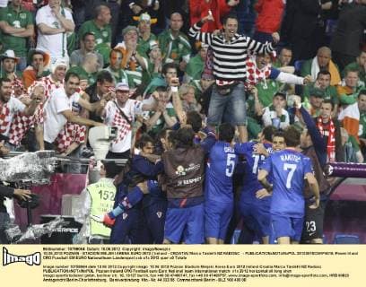 Football, EURO 2012, Croatia - Ireland 3:1