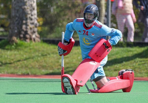 Feldhockey - 1. BL - SC Frankfurt 1880 - RW Köln - 11.04.26, Jean DANNEBERG (Köln), - *** Field field hockey 1 BL SC Frankfurt 1880 RW Köln 11 04 26, Jean DANNEBERG Köln ,