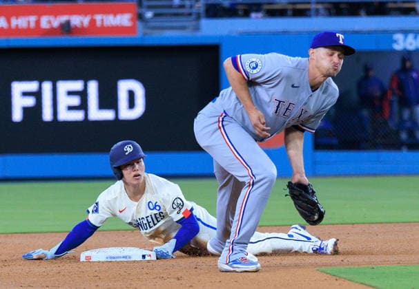 Baseball, MLB, Los Angeles Dodgers - Texas Rangers