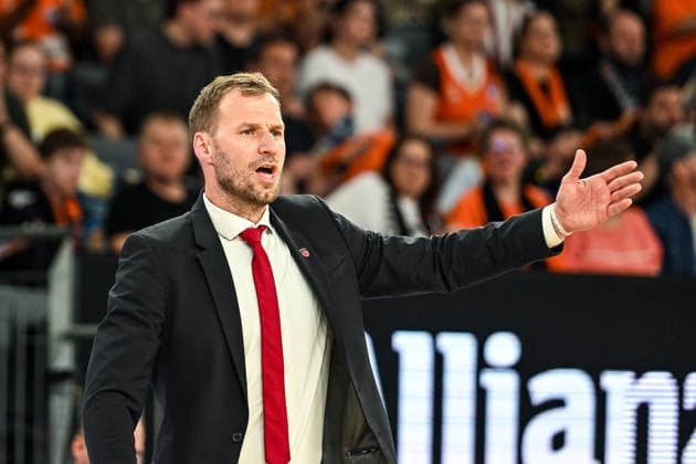 GER, BBL, ratiopharm Ulm vs BMA 365 Bamberg Baskets 11 04 2026, ratiopharm arena, Neu Ulm, GER, BBL, ratiopharm Ulm vs BMA 365 Bamberg Baskets, in the picture Anton Gavel Bamberg nordphotoxGmbHx xHafner nph00200
