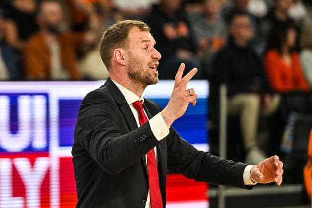 GER, BBL, ratiopharm Ulm vs BMA 365 Bamberg Baskets 11 04 2026, ratiopharm arena, Neu Ulm, GER, BBL, ratiopharm Ulm vs BMA 365 Bamberg Baskets, in the picture Anton Gavel Bamberg nordphotoxGmbHx xHafner nph00200