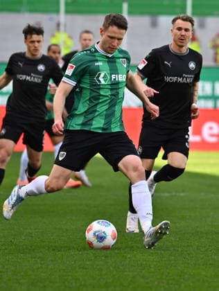 11 04 2026 Soccer Season 2025 2026 2 Soccer Bundesliga 29 Matchday SC Preussen Preussen Münster SCP SpVgg Greuther Fürth SGF Kleeblatt Sportfoto Zink xwoxzix DFL regulations prohibit any use of photographs as image sequences and or quasi video only for editorial use Paul Jaeckel 3, Preußen Münster