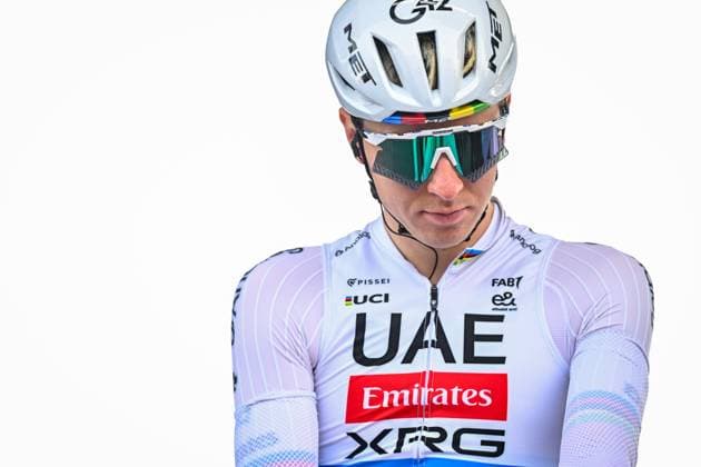 Slovenian Tadej Pogacar of UAE Team Emirates-XRG pictured before the men s Paris-Roubaix cycling race, Sunday 12 April 2026, around Roubaix, France. The 123rd edition of Paris-Roubaix cycling races will take on Sunday, with the women riding 143,1 km the men riding 258,3 km on Sunday. JASPERxJACOBS  x170544010x