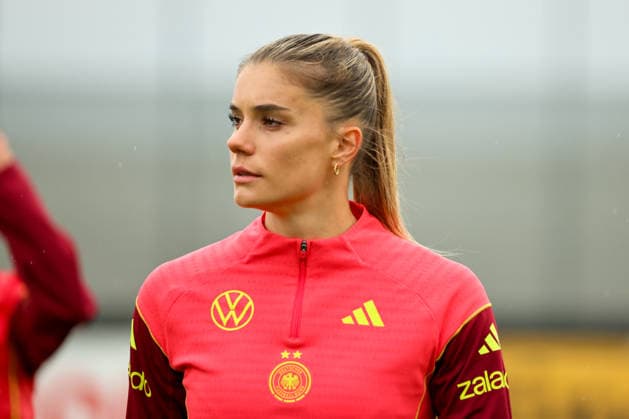 Herzogenaurach, Germany, April 12, 2026 International match preparation for the womens World Cup qualifier against Austria Training in Herzogenaurach In the picture Selina Cerci Germany Copyright: HMBxMedia MadeleinexFantini