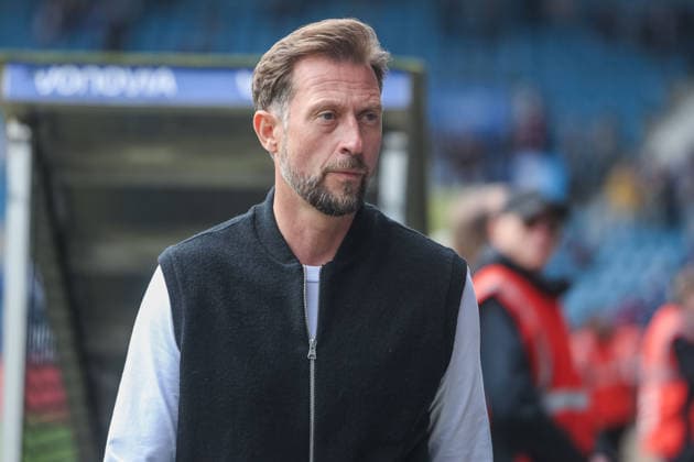 iFootball 2 Bundesliga 29 Matchday VfL Bochum Eintracht Braunschweig on 12 04 2026 at Vonovia Ruhrstadion in Bochum Lars Kornetka Coach Head Coach Braunschweig DFL regulations prohibit any use of photographs as image sequences and or quasi video xJRx