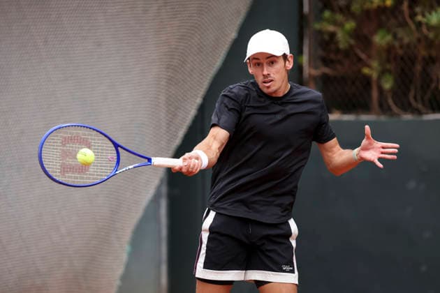 Tennis, ATP tournament in Barcelona, Training