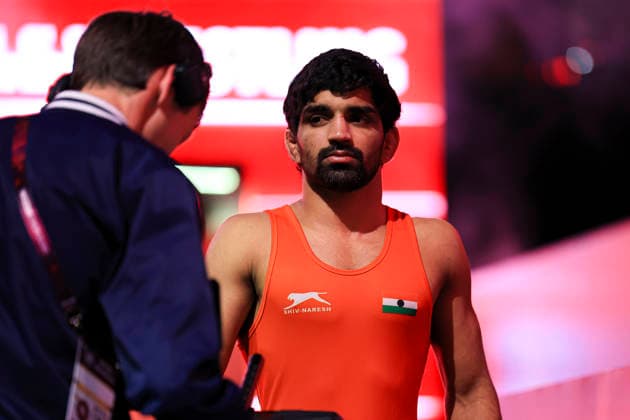 Senior Wrestling Asian Championships 61kg FS Aman Aman IND