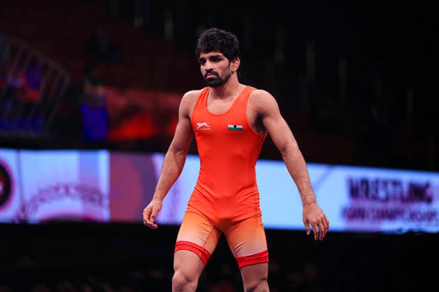 Senior Wrestling Asian Championships 61kg FS Aman Aman IND