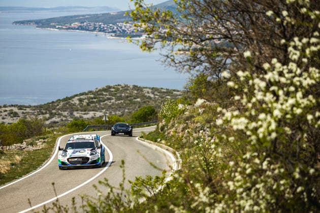 AUTO - WRC, Motorsport Rallye, WM - CROATIA RALLY 2026 55 Joshua MCERLEAN, Eoin TREACY, Ford Puma Rally1, action during the Croatia Rally 2026, 4th round of the 2026 WRC World Rally Car Championship, from April 9 to 12, 2026 at Rijeka, Croatia - RijekaCroatia  Copyright: xNikosxKatikisx