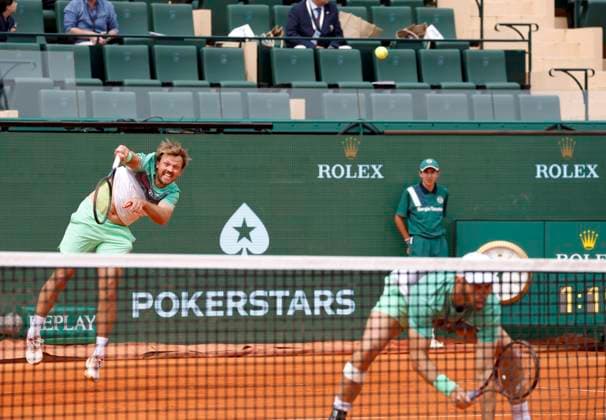 Rolex Monte-Carlo Masters PHOTOPQR NICE MATIN Dylan Meiffret ; Roquebrune Cap-Martin ; 12 04 2026 ; 119e edition du Rolex Monte-Carlo Masters de Tennis. Matchs du 8e jour. ICI : Finale du double, l equipe des allemands K. KRAWIETZ et T. PUETZ remportent la competition face a M. AREVALO et M. PAVIC ICI : K. KRAWIETZ et T. PUETZ Roquebrune Cap-Martin France  Copyright: xPHOTOPQR NICExMATIN MAXPPPxDylanxMeiffretx 20260412NIM9916 20260412NIM9916