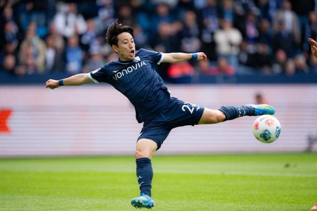 VfL Bochum 1848 vs Eintracht Braunschweig - 2. Bundesliga Matchday 29 Koji Miyoshi of VfL Bochum 1848 in action, 2. Bundesliga, April 12, 2026. Copyright: xTaiseixIwamotox