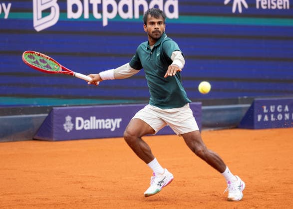 Sumit Nagal IND Tennis BMW Open 2026 ATP 500 MTTC Iphitos Munich Bavaria Germany April 12, 2026 Copyright: xJuergenxHasenkopfx