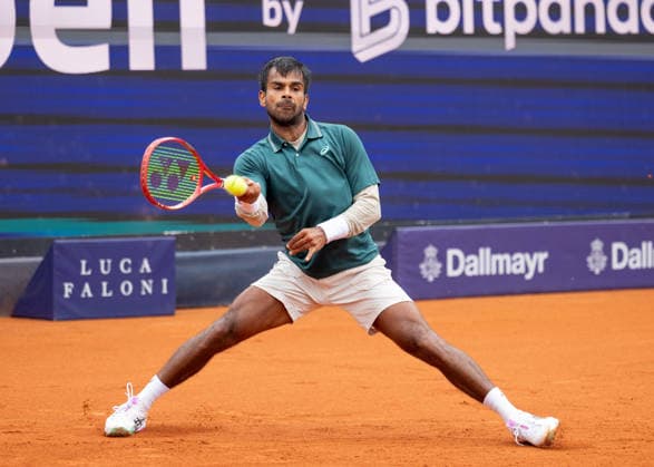 Sumit Nagal IND Tennis BMW Open 2026 ATP 500 MTTC Iphitos Munich Bavaria Germany April 12, 2026 Copyright: xJuergenxHasenkopfx