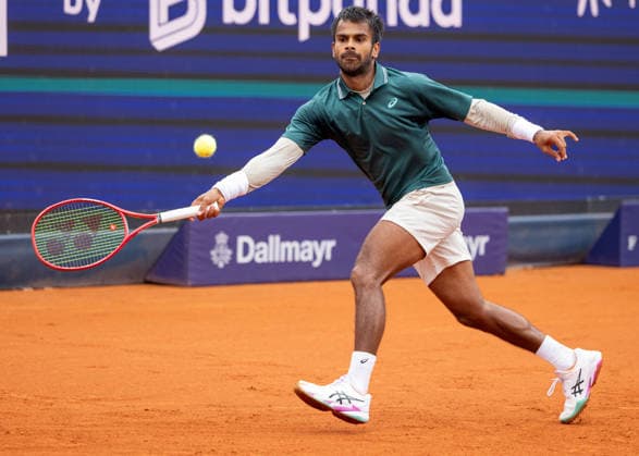 Sumit Nagal IND Tennis BMW Open 2026 ATP 500 MTTC Iphitos Munich Bavaria Germany April 12, 2026 Copyright: xJuergenxHasenkopfx