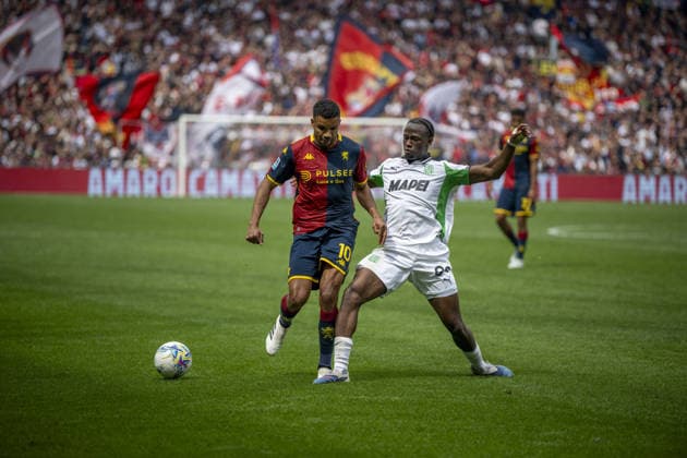 CALCIO - Serie A - Genoa CFC vs US Sassuolo JUNIOR MESSIAS during Genoa CFC vs US Sassuolo, Italian soccer Serie A match in Genoa, Italy, April 12 2026 Genoa Italy  Copyright: xIPAxSport ABACAx