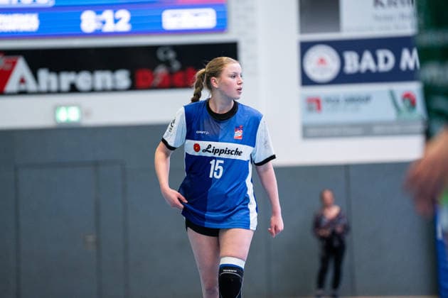 HSG Blomberg Lippe II vs SC SFN Vechta Handball, 3 Liga Nord, Matchday 21, 12 4 2026, Season 2025 2026, Blomberg Liv Kehrmann HSG Blomberg Lippe II, 15 Blomberg Sporthalle an der Ulmenallee Germany