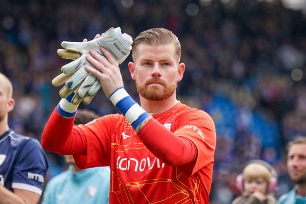 Germany Soccer 2 Bundesliga 2025 2026, Matchday 29 VfL Bochum vs Eintracht Braunschweig Vonovia Ruhrstadion Timo Horn VfL Bochum, 1 Copyright: xJOERANxSTEINSIEKx