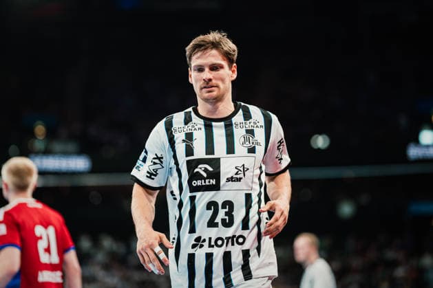 HBL HSV Hamburg vs THW Kiel, 12 04 2026 Rune Dahmke THW Kiel, 23 HBL HSV Hamburg vs THW Kiel on 12 04 2026 at Barclays Arena, Hamburg Copyright: xBEAUTIFULxSPORTS Tonhäuserx