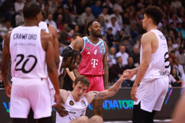 Jeff Garrett Bonn, M , Bonn, Germany, 12 04 2026, Basketball Bundesliga, Matchday 29, Telekom Baskets Bonn vs Basketball Löwen Braunschweig