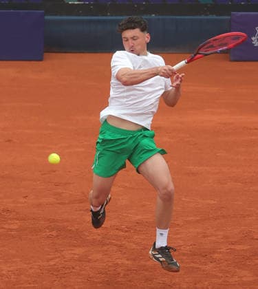 12 04 2026, BMW Open 2026, ATP Tour 500, MTTC Iphitos, Munich, Tennis, Sport, in the picture Max Hans Rehberg GER
