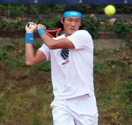 12 04 2026, BMW Open 2026, ATP Tour 500, MTTC Iphitos, Munich, Tennis, Sport, in the picture Zhang Zhizhen CHI