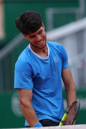 Rolex Monte-Carlo Masters - Day Eight Carlos Alcaraz of Spain reacts during his Final match against Jannik Sinner of Italy on day Eight of the Rolex Monte-Carlo Masters at Monte-Carlo Country Club on April 12, 2026 in Monte-Carlo, Monaco. Monaco Monte-Carlo Country Club Monte_Carlo Monaco Copyright: xAllstarxPicturexLibraryxLtdx