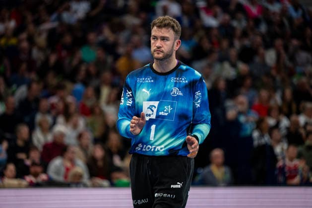12 04 2026, xdobgx, Handball Daikin HBL, Handball Sport Verein Hamburg THW Kiel v l Gonzalo Perez De Vargas Kiel, 1 Portrait, Portraet, Single Image
