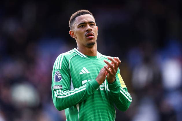 Crystal Palace gegen Newcastle United 12 April 2026, London Premier League Fußball Crystal Palace gegen Newcastle United Jacob Ramsey von Newcastle United Foto Jacques Feeney Abseits London UK  Copyright: xJacquesxFeeneyx xOffsidexOffside