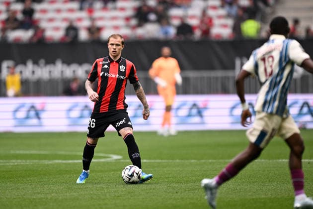OGC Nice v Le Havre Athletic Club - Ligue 1 McDonald s 2025 2026 26 Melvin BARD (ogcn) during the Ligue 1 McDonald s match between Nice and Le Havre at Allianz Riviera on April 12, 2026 in Nice, France. Nice France  Copyright: xFEPx 776348349