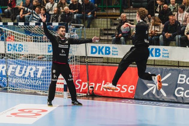 Miljan Vujovic TVB Stuttgart, 16 during warm-up Bergischer HC vs TVB Stuttgart, Handball, Daikin 1 HBL, 28 Matchday, Season 2025 26, 12 04 2026, Bergischer HC vs TVB Stuttgart, Handball, Daikin 1 HBL, 28 Matchday, Season 2025 26, 12 04 2026 Wuppertal Copyright: xEibner-Pressefoto LukasxBaldygax EP_LBA