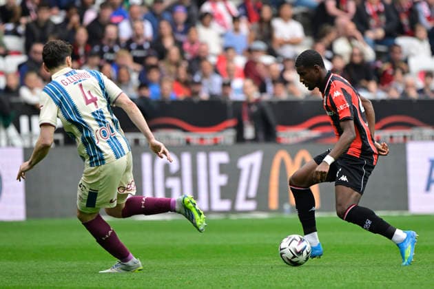 FOOTBALL : OGC Nice VS Le Havre AC - Ligue 1 McDonald s - 12 04 2026 Mohamed-Ali Cho (OGC Nice) - Ligue 1 McDonald™s match between OGC Nice and Le Havre Athletic Club on April 12, 2026 at the Allianz Riviera Stadium in Nice. NiceFrance  Copyright: xWilliamxCannarellax